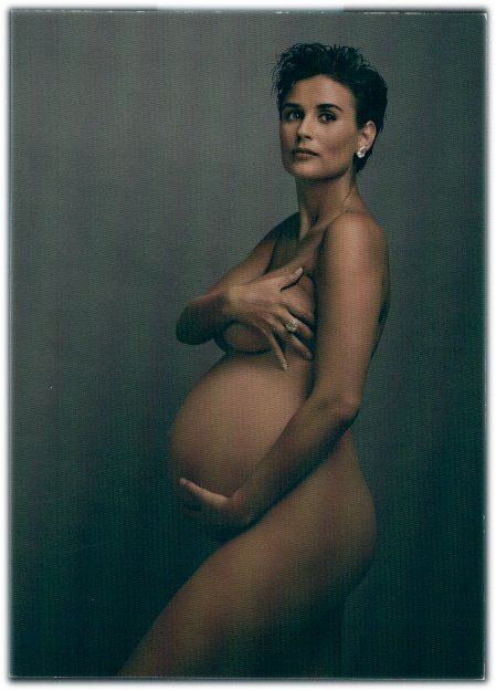 demi moore pregnancy pictures