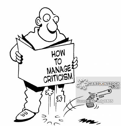 Cartoon: How to Deal with Criticism