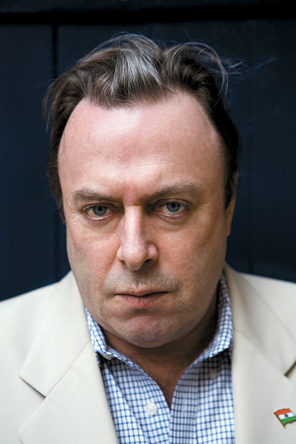 Christopher Hitchens: polemicist, journalist, and drinker.